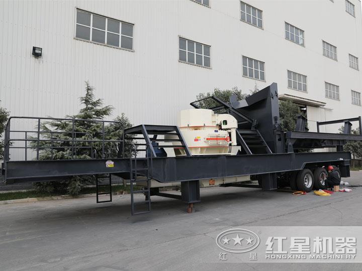 VSI沖擊式小型制砂碎石機，產量高，稀油自潤滑