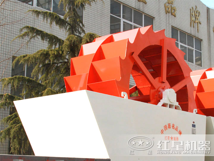 輪斗式風(fēng)化沙洗沙機(jī)抗腐蝕，洗凈度高達(dá)99%