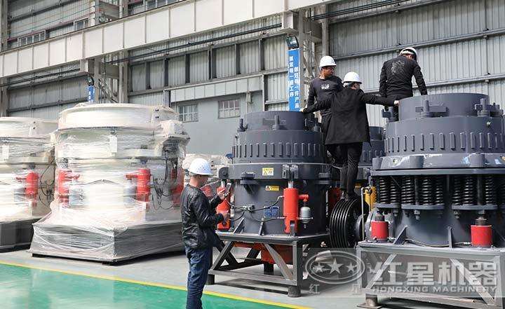 全液壓圓錐破碎機(jī)，液壓過載保護(hù)裝置，自動(dòng)調(diào)節(jié)出料粒度