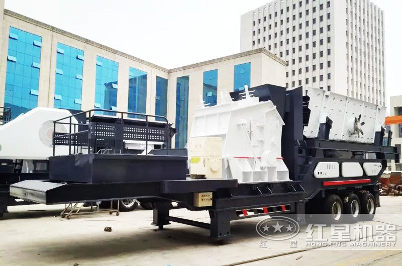 反擊破移動破碎機具有整形效果，粒形好看