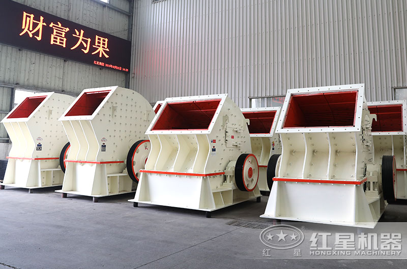 錘式破碎機-一次成型、簡化碎石流程