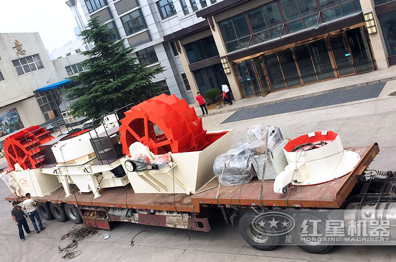 全套機(jī)制砂洗沙設(shè)備現(xiàn)貨，專車運(yùn)輸并免費(fèi)安裝